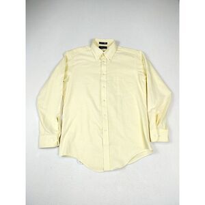Benton Row Dress Shirt Men's 15.5 Yellow Westerncore Cowboycore Countryboy Ranch